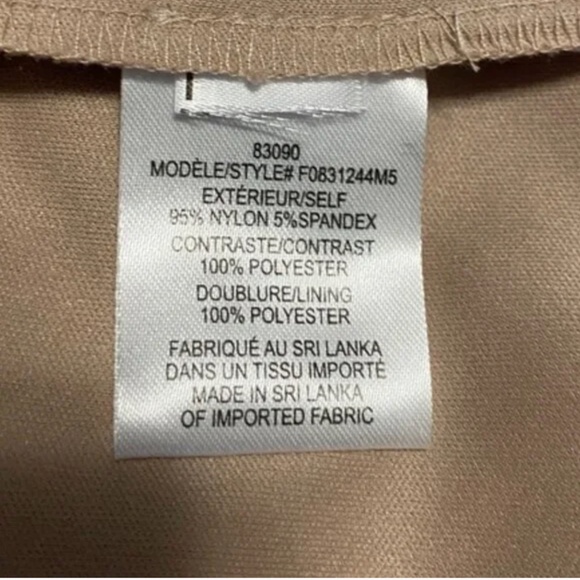 Laura - Illusion Dress with Poncho Asymmetric Hem, Size 10 - Picture 5 of 5